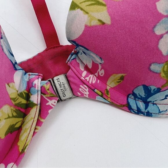 Gilly Hicks Sydney Floral Racerback Bra 34B - Picture 3 of 7